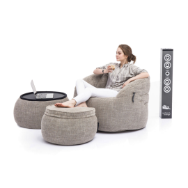 Butterfly Chaise - Lime Citrus (Велюр), Цвет: Lime Citrus, Категория ткани: Велюр