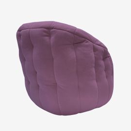 Широкое бескаркасное кресло Butterfly Sofa Sakura Pink (розовое)
