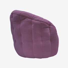 Широкое бескаркасное кресло Butterfly Sofa Sakura Pink (розовое)