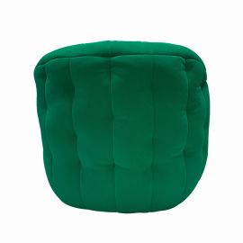 Широкое бескаркасное кресло Butterfly Sofa Forest Green (изумрудное)