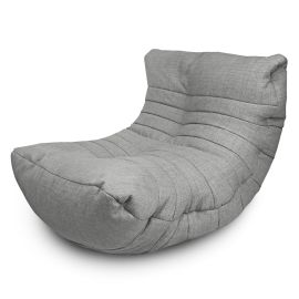 анатомическое кресло acoustic sofa (серое) рогожка