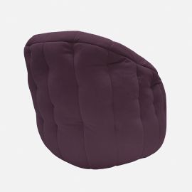 Дизайнерское бескаркасное кресло Butterfly Sofa™ - Aubergine Dream (фиолетовое)