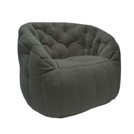 купить широкое бескаркасное кресло Butterfly Sofa Black Sapphire черное