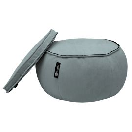 Wing Ottoman - Keystone Grey (Велюр), Цвет: Keystone Grey, Категория ткани: Велюр, изображение 2