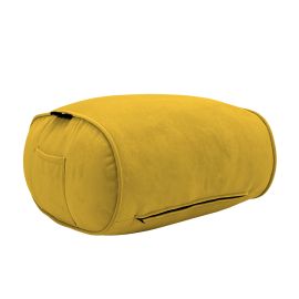 Купить мягкий пуфик под ноги желтого цвета Ottoman