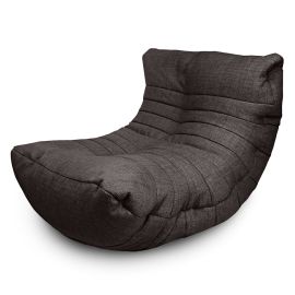 анатомическое кресло acoustic sofa (черное) рогожка