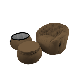 Contempo Package - Hot Chocolate (Велюр), Цвет: Hot Chocolate, Категория ткани: Велюр