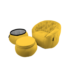 Contempo Package - Yellow Shine (Велюр), Цвет: Yellow Shine, Категория ткани: Велюр