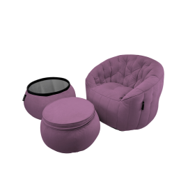 Contempo Package - Sakura Pink (Велюр), Цвет: Sakura Pink, Категория ткани: Велюр