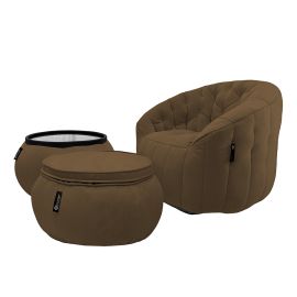 Contempo Package - Hot Chocolate (Велюр), Цвет: Hot Chocolate, Категория ткани: Велюр, изображение 2