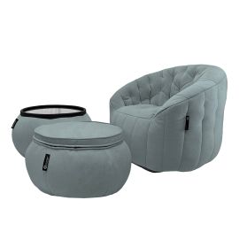 Contempo Package - Keystone Grey (Велюр), Цвет: Keystone Grey, Категория ткани: Велюр, изображение 2