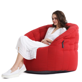 Butterfly Sofa - Crimson Vibe (Оксфорд), Цвет: Crimson Vibe, Категория ткани: Оксфорд, изображение 3