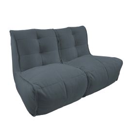 Twin Couch - Luscious Grey (Велюр), Цвет: Luscious Grey, Категория ткани: Велюр, изображение 2
