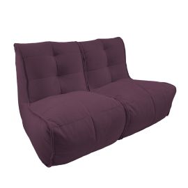 Twin Couch - Aubergine Dream (Велюр), Цвет: Aubergine Dream, Категория ткани: Велюр, изображение 2