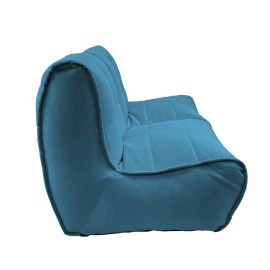 Twin Couch - Blue Jazz (Велюр), Цвет: Blue Jazz, Категория ткани: Велюр, изображение 3