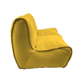 Twin Couch - Yellow Shine (Велюр), Цвет: Yellow Shine, Категория ткани: Велюр, изображение 3