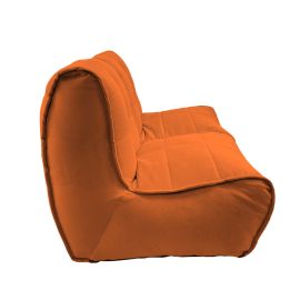 Twin Couch - Terra Cocta (Велюр), Цвет: Terra Cocta, Категория ткани: Велюр, изображение 3