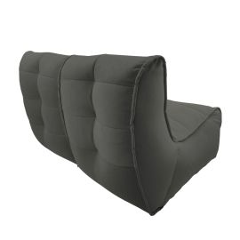 Twin Couch - Black Sapphire (Велюр), Цвет: Black Sapphire, Категория ткани: Велюр, изображение 4