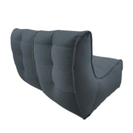 Twin Couch - Luscious Grey (Велюр), Цвет: Luscious Grey, Категория ткани: Велюр, изображение 4