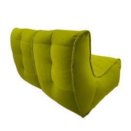 Twin Couch - Lime Citrus (Велюр), Цвет: Lime Citrus, Категория ткани: Велюр, изображение 4