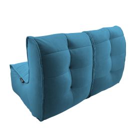 Twin Couch - Blue Jazz (Велюр), Цвет: Blue Jazz, Категория ткани: Велюр, изображение 6