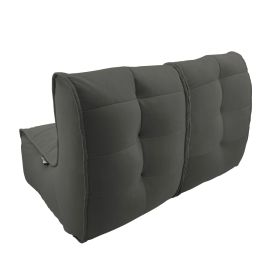 Twin Couch - Black Sapphire (Велюр), Цвет: Black Sapphire, Категория ткани: Велюр, изображение 6