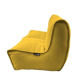 Twin Couch - Yellow Shine (Велюр), Цвет: Yellow Shine, Категория ткани: Велюр, изображение 7