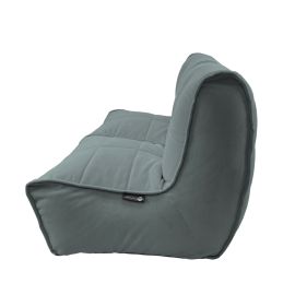 Twin Couch - Keystone Grey (Велюр), Цвет: Keystone Grey, Категория ткани: Велюр, изображение 7