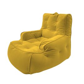 Tranquility Armchair - Yellow Shine (Велюр), Цвет: Yellow Shine, Категория ткани: Велюр, изображение 9