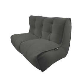 Twin Couch - Black Sapphire (Велюр), Цвет: Black Sapphire, Категория ткани: Велюр, изображение 8