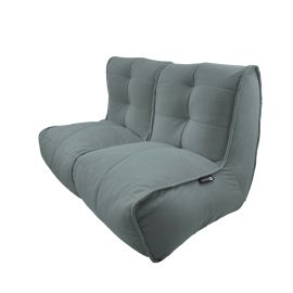 Twin Couch - Keystone Grey (Велюр), Цвет: Keystone Grey, Категория ткани: Велюр, изображение 8