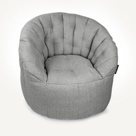 Дизайнерское бескаркасное кресло Butterfly Sofa™ - Tundra Spring (светлое)