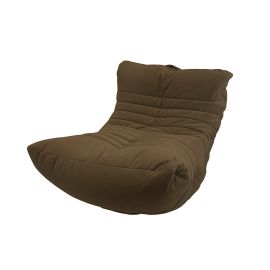 Бескаркасное кресло Acoustic Sofa™ - Hot Chocolate (шоколадное) велюр