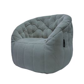 Butterfly Sofa Deluxe - Keystone Grey (Велюр), Цвет: Keystone Grey, Категория ткани: Велюр, изображение 3