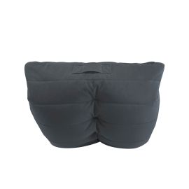 Анатомическое кресло Acoustic Sofa Luscious Grey (серое) велюр