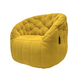 Butterfly Chaise - Yellow Shine (Велюр), Цвет: Yellow Shine, Категория ткани: Велюр, изображение 3