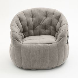 Butterfly Sofa - Keystone Grey (Шенилл), Цвет: Keystone Grey, Категория ткани: Шенилл, изображение 2