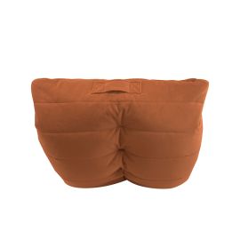 Купить терракотовое бескаркасное кресло пуф мешок