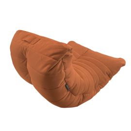 Купить терракотовое бескаркасное кресло пуф мешок