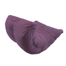 Бескаркасное кресло Acoustic Sofa Sakura Pink (розовое) велюр