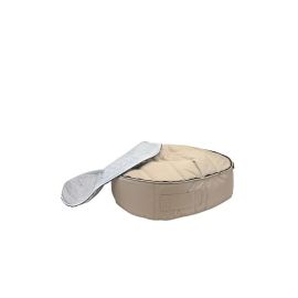 Лежак для кошек Pet Lounge Medium - Cappuccino Grey Quilt, Цвет лежака: Cappuccino Grey, Размер лежака: Medium 90см, изображение 2