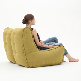 Twin Couch - Yellow Shine (Шенилл), Цвет: Yellow Shine, Категория ткани: Шенилл, изображение 3