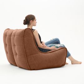 Twin Couch - Terra Cocta (Шенилл), Цвет: Terra Cocta, Категория ткани: Шенилл, изображение 3