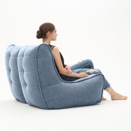 Twin Couch - Blue Jazz (Шенилл), Цвет: Blue Jazz, Категория ткани: Шенилл, изображение 3