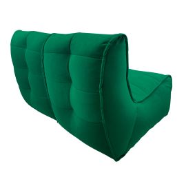 Twin Couch - Forest Green (Велюр), Цвет: Forest Green, Категория ткани: Велюр, изображение 4