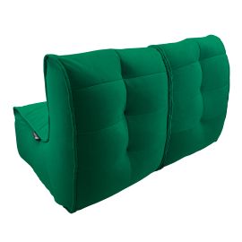 Twin Couch - Forest Green (Велюр), Цвет: Forest Green, Категория ткани: Велюр, изображение 6