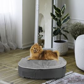 Лежанка лежак для маленьких собак Pet Lounge Small - Dark Grey Rabbit