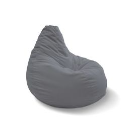 Bean Bag - Luscious Grey (Велюр), Цвет: Pepper Mint, Категория ткани: Велюр