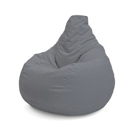 Bean Bag - Luscious Grey (Велюр), Цвет: Pepper Mint, Категория ткани: Велюр, изображение 4