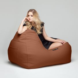 Кожаное кресло Tivoli Lounger™ - Terra Cocta (терракотовое)